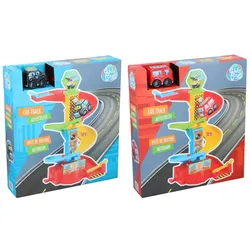 Eddy Toys City Track Rennbahn 28x25x43cm