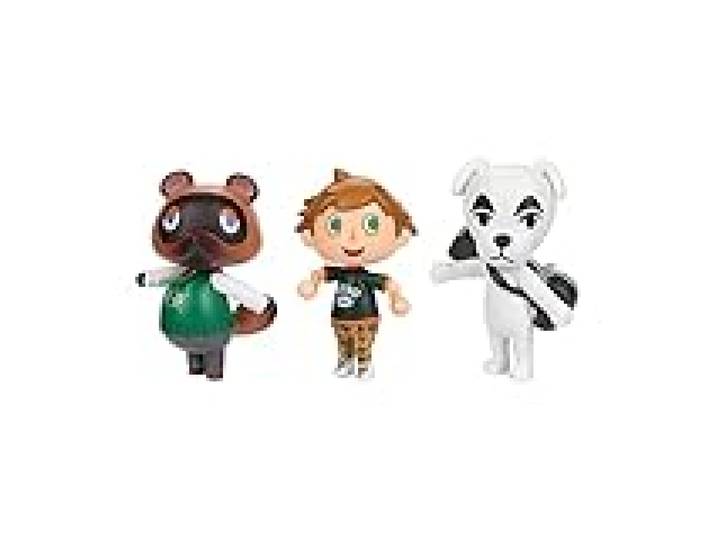 Jakks Pacific Nintendo Set DE 3 Figurines Animal Crossing