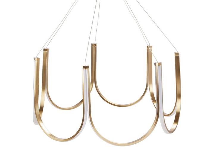 LED-KRONLEUCHTER Gold Perqueno