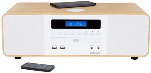 Thomson Micro HiFi  MIC201IBT CD/FM Bluetooth Carregador Indução