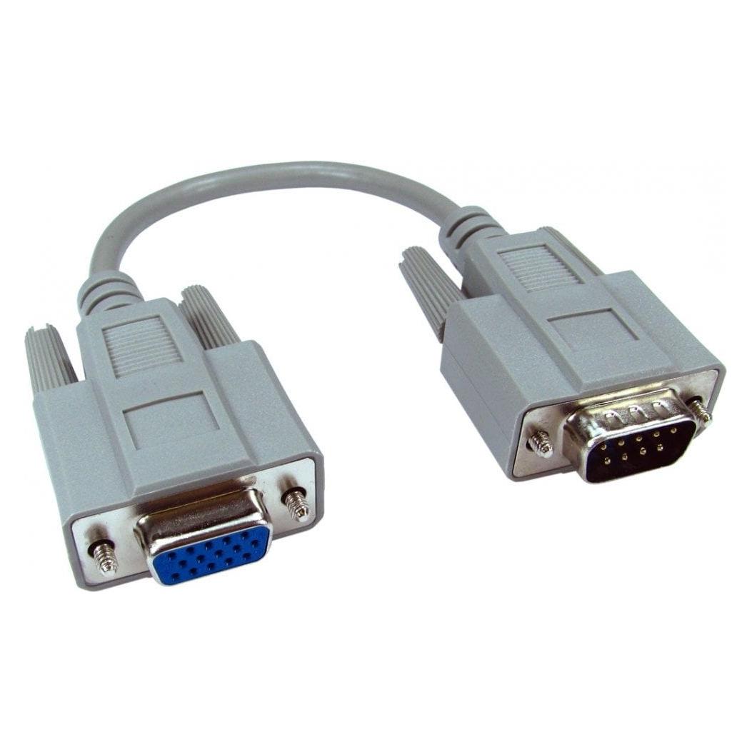 Cables Direct CDL D9 (M) to HD15 (F) VGA Cable (AD-426)