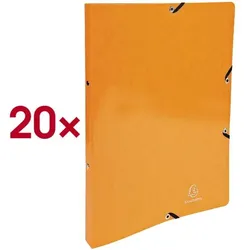 EXACOMPTA Ringbuch Iderama A4 »2 Ringe - 15 mm« orange, 25x32 cm