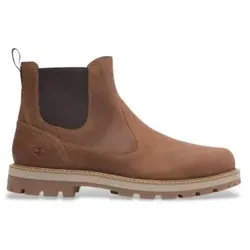 Timberland für Herren. TB0A6A4WEM61 Britton Road braune Chelsea-Stiefeletten aus Leder (44), Wohnung, Keine, Lässig, Nachhaltig