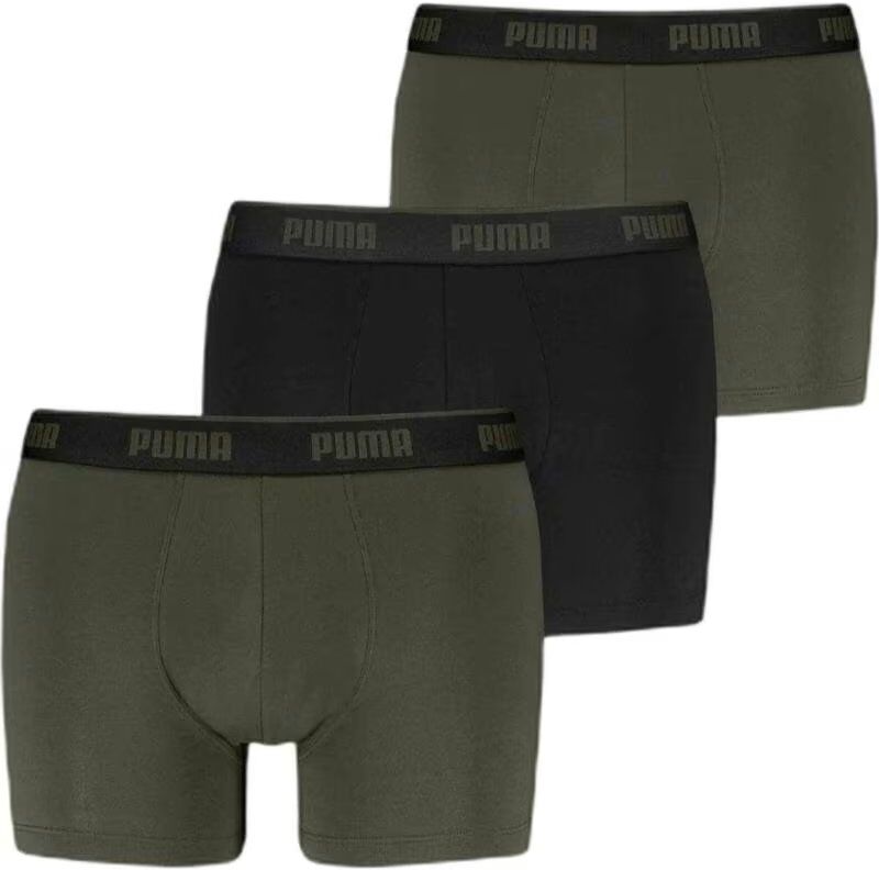 Pack 3 Boxer Puma Para Hombre Verde Xl Hombre