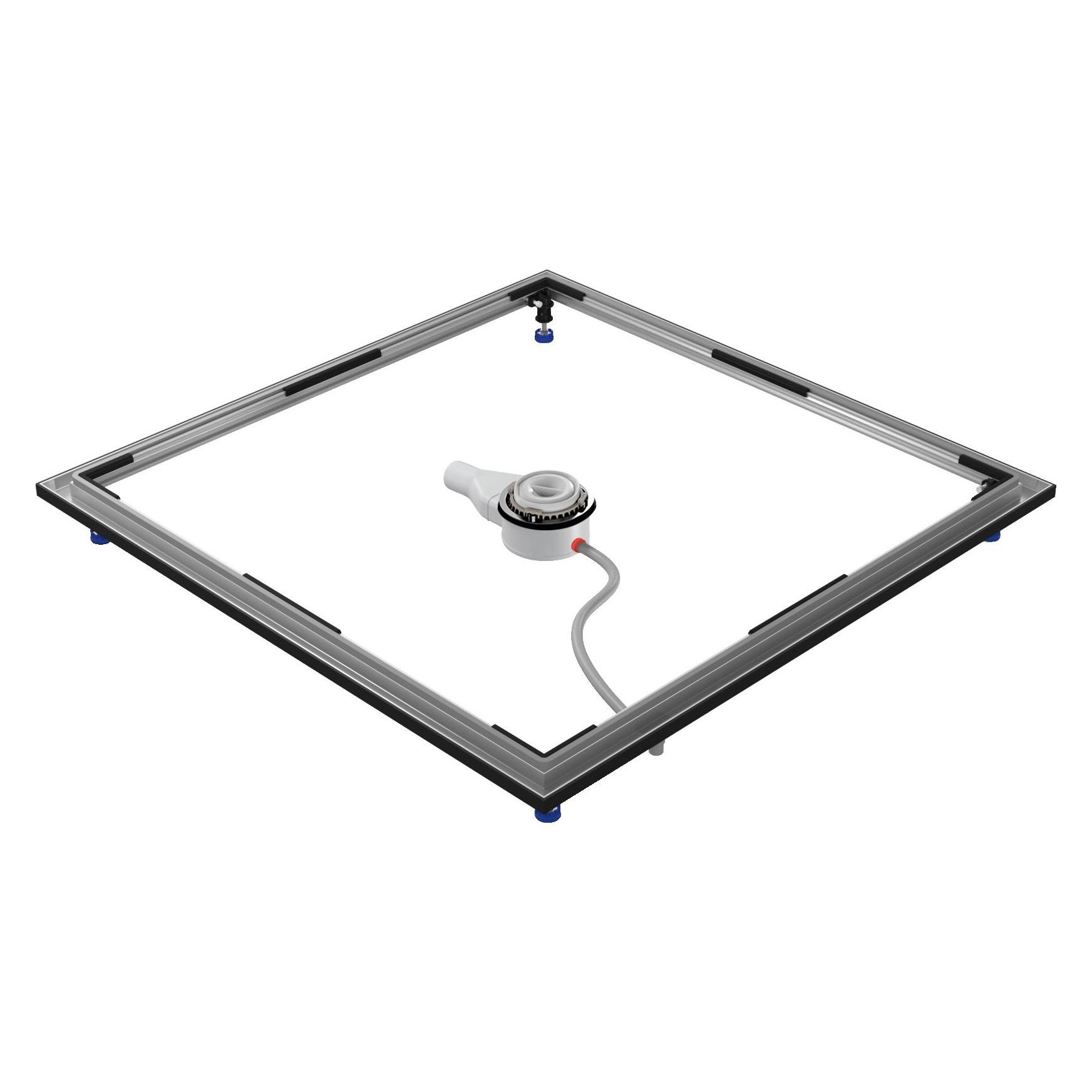 Kaldewei Franz Einbau-System-Rahmen ESR bodeneben, 1000x1000mm (640000190000)