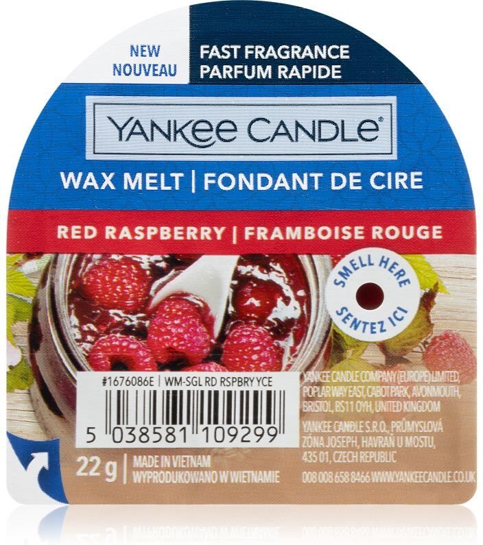 Yankee Candle Red Raspberry wax melt 22 g