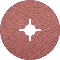 PFERD 64106125 - Korund Fiberscheibe Ø 125 mm A60 für universelle Anwendungen