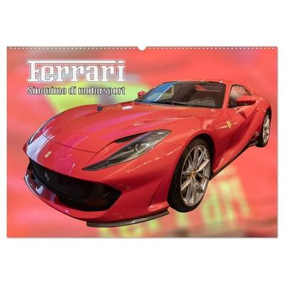 Ferrari - Synonym für Motorsport (Wandkalender 2027 DIN A2 quer), CALVENDO Monatskalender