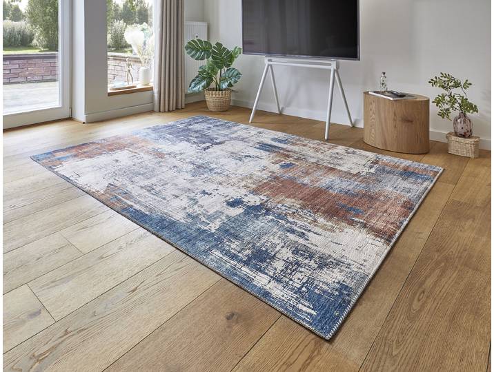 Kurzflorteppich Polino Typ B Multicolor 200 x 290cm Webstoff
