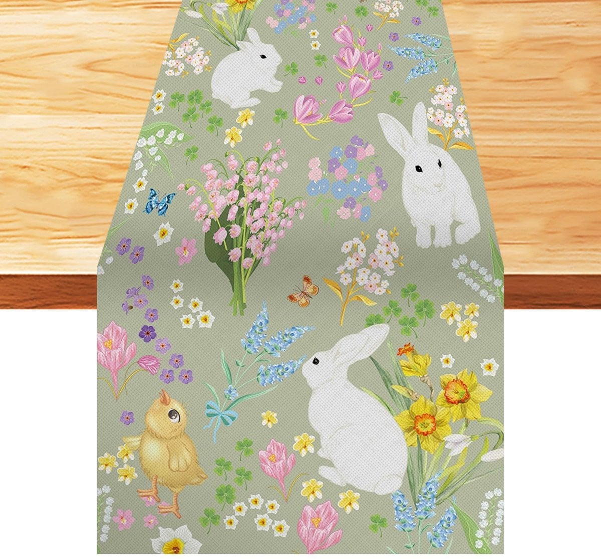Table Runner Lente - Klassiek Linnen voor Keuken en Eettafel Decoratie