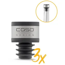 CASO WineLock Vakuum Aromaverschluss, 3er Set