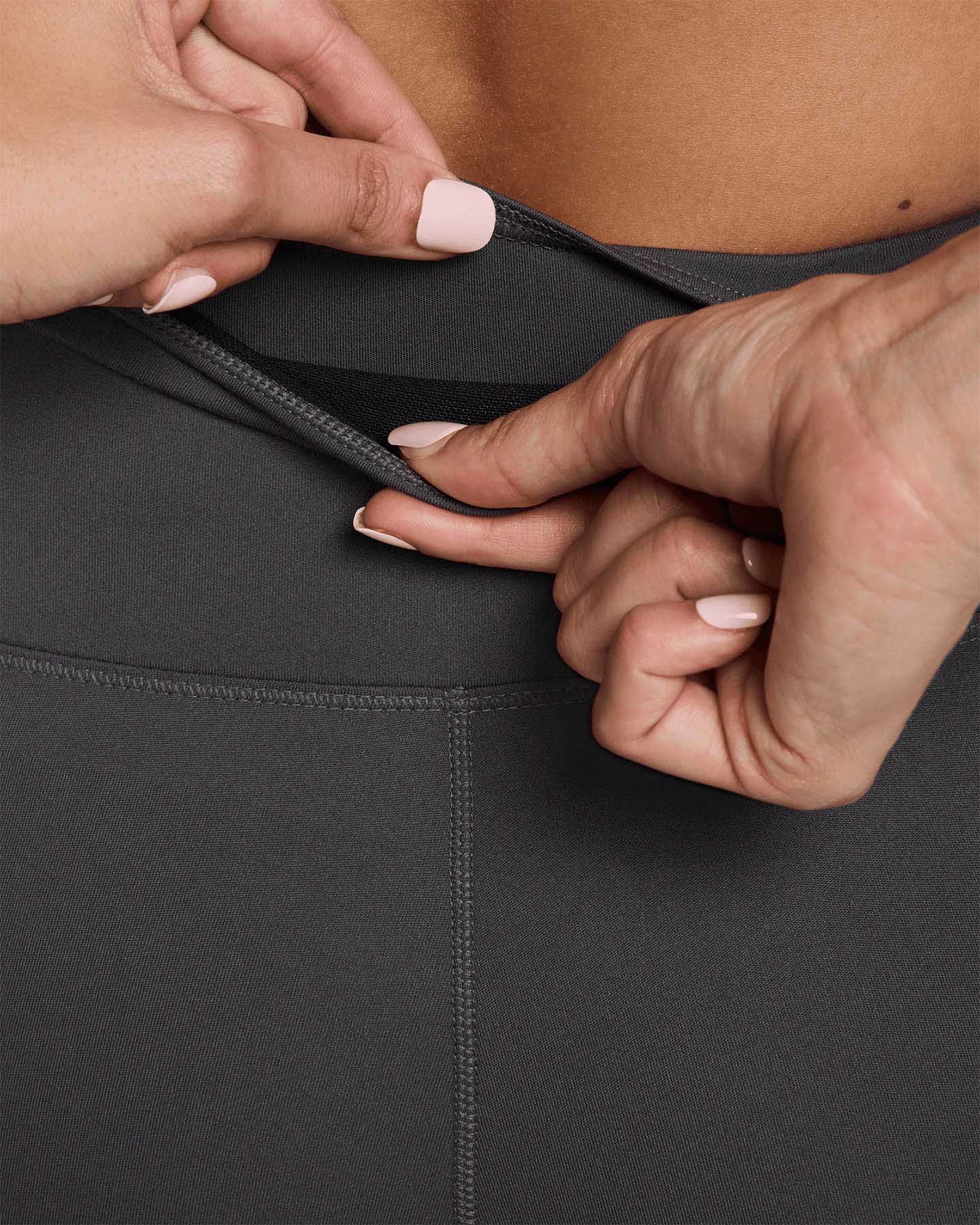 Nike One High Rise W - Leggings - Donna - Grigio S
