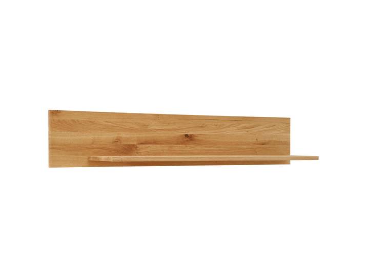 Linea Natura Wandboard, Eiche, Holz, Asteiche, massiv, 130x22.5x26 cm, Made in Europe, Küchen, Küchenmöbel, Küchenregale