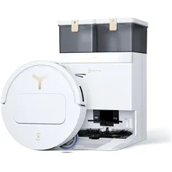 Ecovacs DEEBOT T50 Pro Omni Gen3, Staubsauger Roboter, Weiss