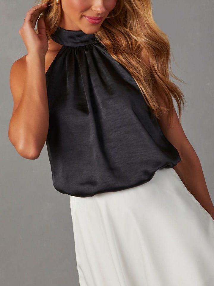 LA Angels Bluse in Schwarz - XL