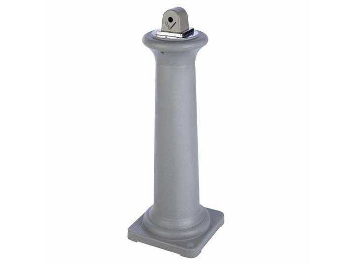 Rubbermaid Commercial Products FG9W3000SSTON GroundsKeeper Tuscan Standaschenbecher, Edelstahl