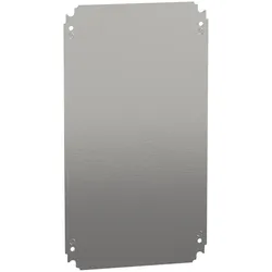 Schneider Electric NSYMM53 Einfache Montageplatte H500xB300mm aus verzinktem Stahl