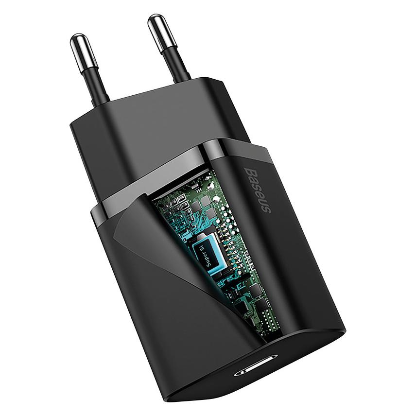 Baseus Super Si QUICK CHARGER (20 W, 1 Port) (CCSUP-B01)