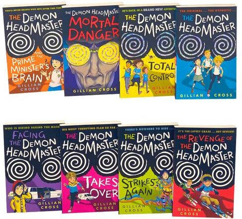 OXFORD UNIVERSITY PRESS Demon Headmaster Series 8 Books Collection Set by Gillian Cross