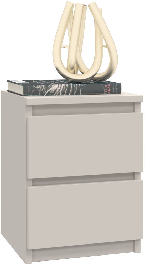 Zipcode Design Delancey 30 cm W Bedside Table Cashmere 40cm H X 30cm W X 30cm D