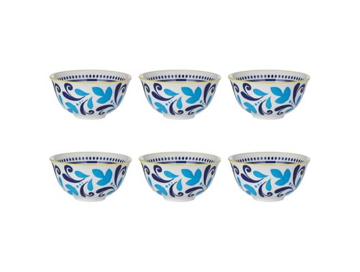 BUTLERS 6er-Set Schalen Porzellan - ORNAMENTS -