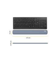 Wacom Fellowes Tastatur-Handgelenkauflage Breyta 6x47cm blau (100142577)