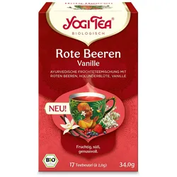 YOGI TEA Rote Beeren Vanille Bio Filterbeutel 34 g