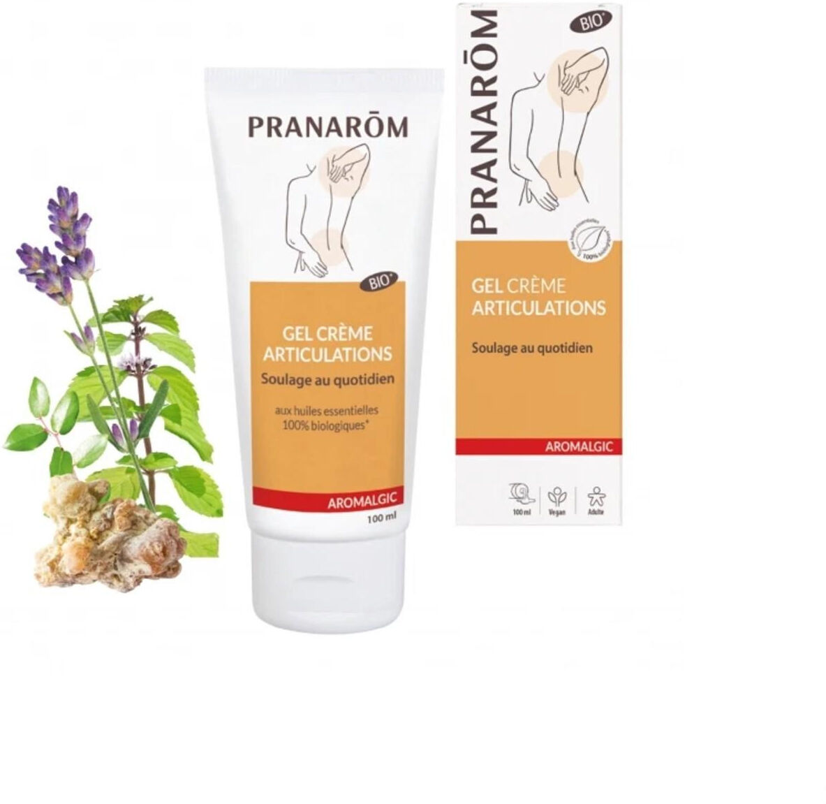 Pranarom Aromalgic Bio Gel Crème Articulations 100 ml