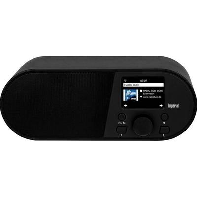 Imperial i105 Internet Tischradio Internet AUX, USB, WLAN, Internetradio Weckfunktion Schwarz -