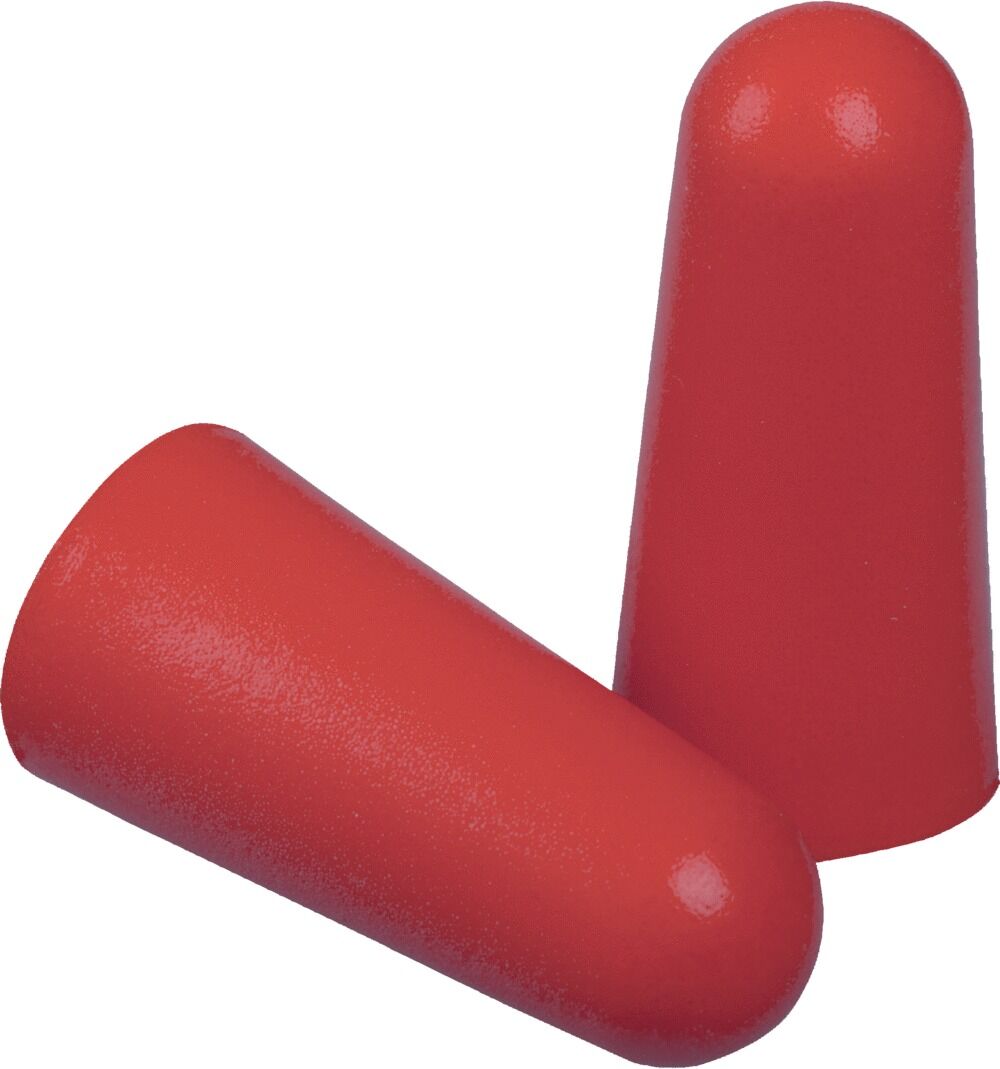 Boîte de 200 paires bouchons d'oreilles CONIC200 rouge DELTA PLUS CONIC200JA Rouge