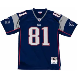 Mitchell & Ness, Herren, Sportshirt, NFL Legacy Jersey New England Patriots 2007 Randy (M), Blau, M