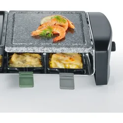 SEVERIN RG 9645 Raclette Grill mit Naturgrillstein