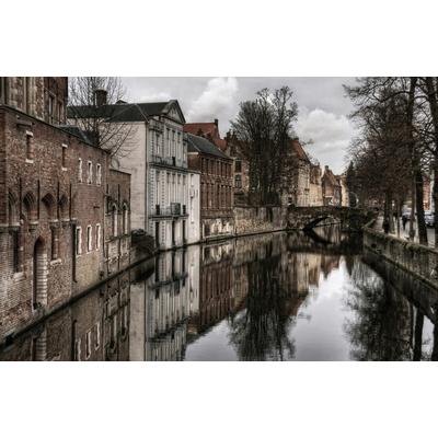 Fototapete PAPERMOON "Photo-Art YVETTE DEPAEPE, REFLEXIONEN DER VERGANGENHEIT", bunt, B:5m L:2,8m, Vlies, Tapeten