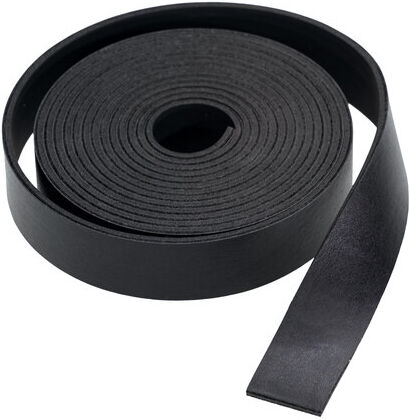 buttinette Kunstleder-Riemen, schwarz, Breite: 2,5 cm, Länge: 3 m