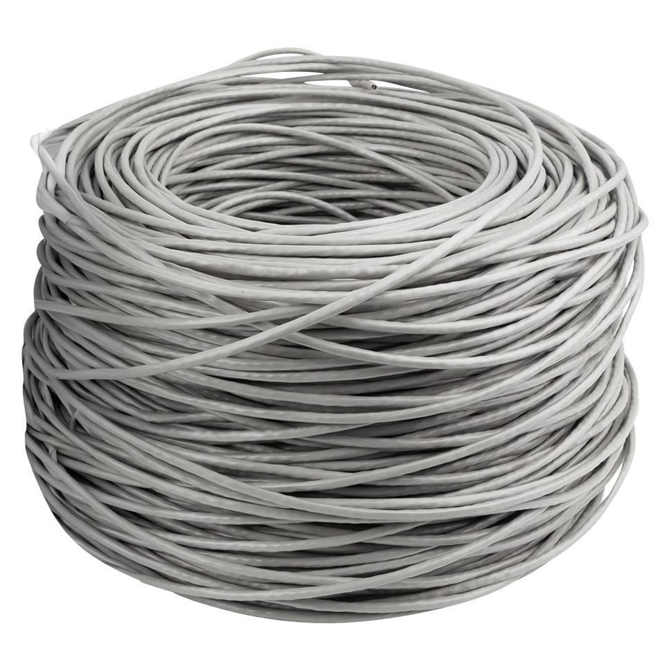 Lanberg Kabel Lan Utp Kat.5e 305m Drut Cu Lszh Szary Cpr + Fluke Passed (UTP, 305 m) (Lanberg)