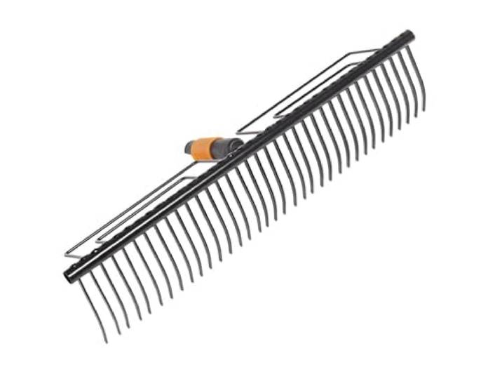 Fiskars Gazonhark met 35 tanden, Gereedschapskop, Breedte: 57 cm