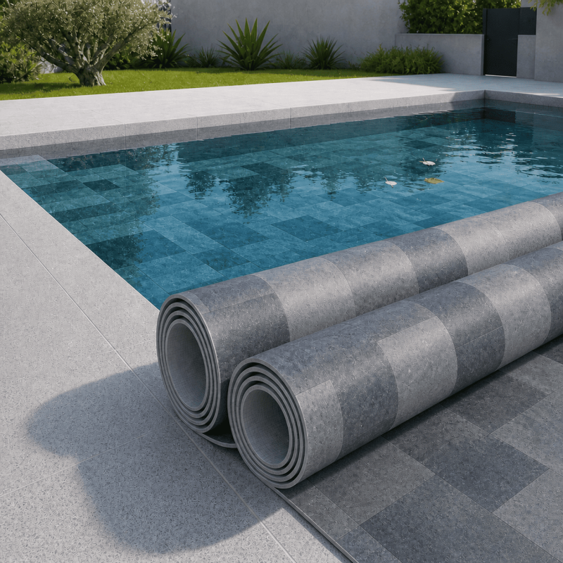 Liner PVC armé Hydroflex supérieur verni 4D Perception 150/100e