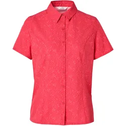 Tchibo - Outdoorbluse - Damen - Gr. 38 - rot/geblümt