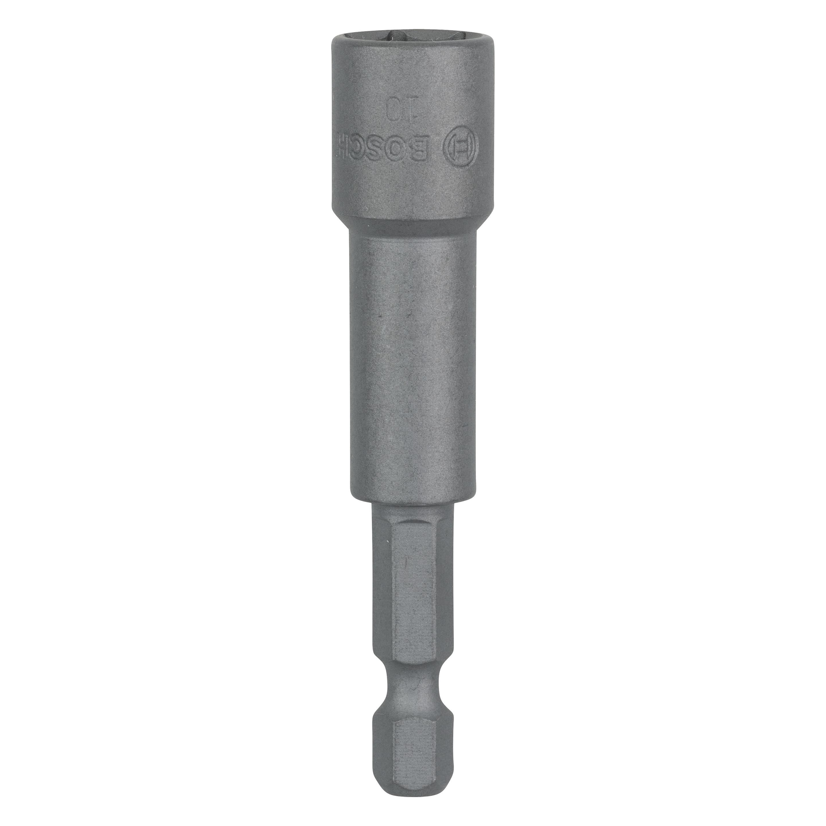 Bosch Professional Zubehör Steckschlüssel, 65 x 10 mm, M 6 (10 mm) (2608550561)