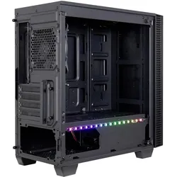 Intertech X 608 Infinity Micro (mATX), PC Gehäuse, Schwarz