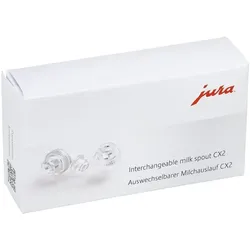 Jura Switzerland Auswechselbarer Milchauslauf »CX2« 20 Stück braun
