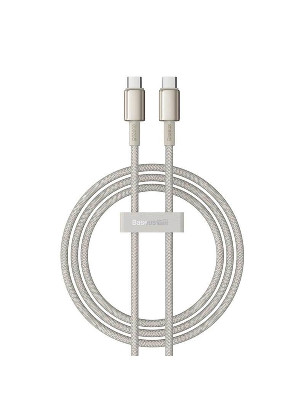 Baseus Tungsten Gold USB-C to USB-C Cable 100W 1m (gold)