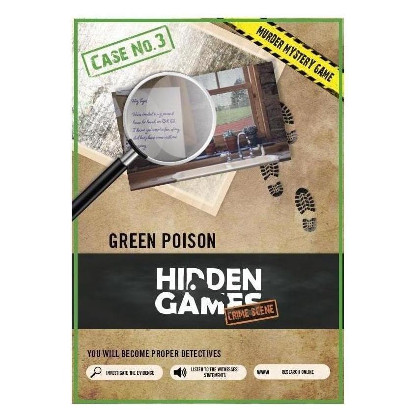 Hidden Games HIDENG03 - Tatort: Fall 3 - Grünes Gift (GB) (Deutsch, Englisch, 1 - 6 Spieler) (HIDENG03)