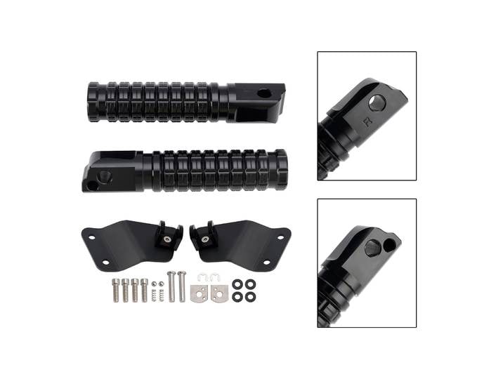 Repose-pieds arrière Topteng pour Honda CT125 Hunter Cub Trail 125 21-24 JA55/JA65