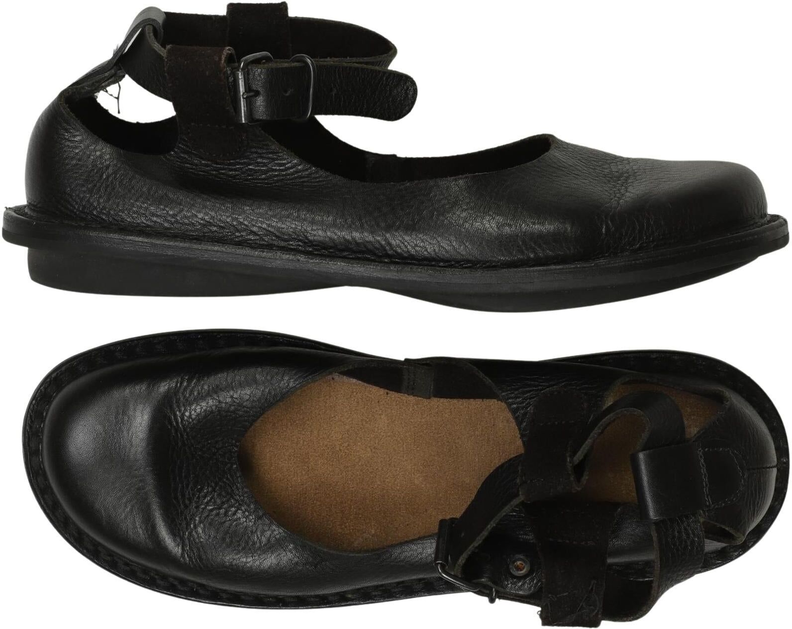 trippen Damen Halbschuh, Schwarz, Gr. EU 41, kein / Etikett - Second Hand