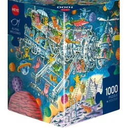 Heye Puzzle Aliens Welcome! 1000 Teile