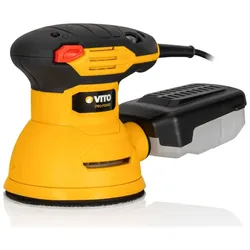 Exzenterschleifer 300W- 125mm Holz Metall PVC Staubabsaugung 230V VITO