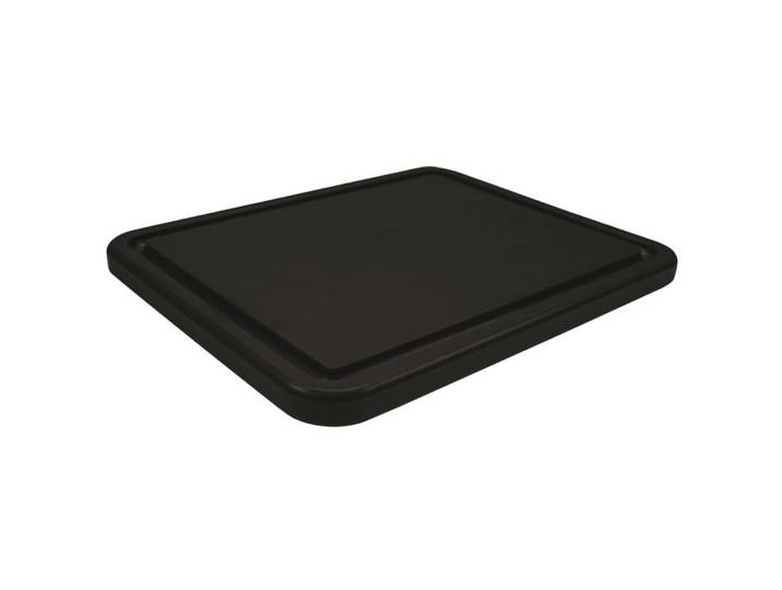 Lagotto Schneidebrett Polypres schwarz HDPE B 53 cm T 32.5 cm - Schneidebrett