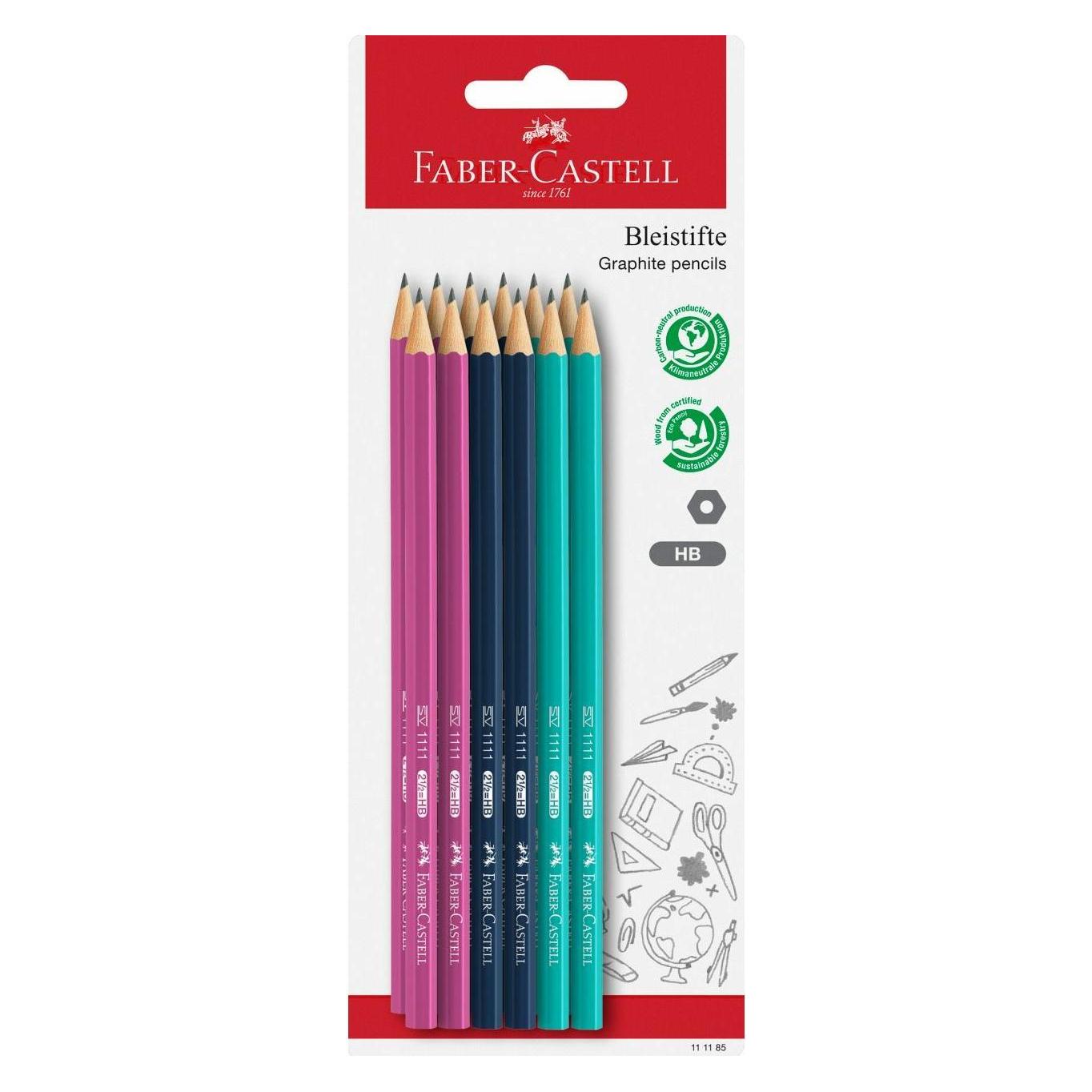 Faber-Castell Bleistift 1111 (HB, 12x) (111185)