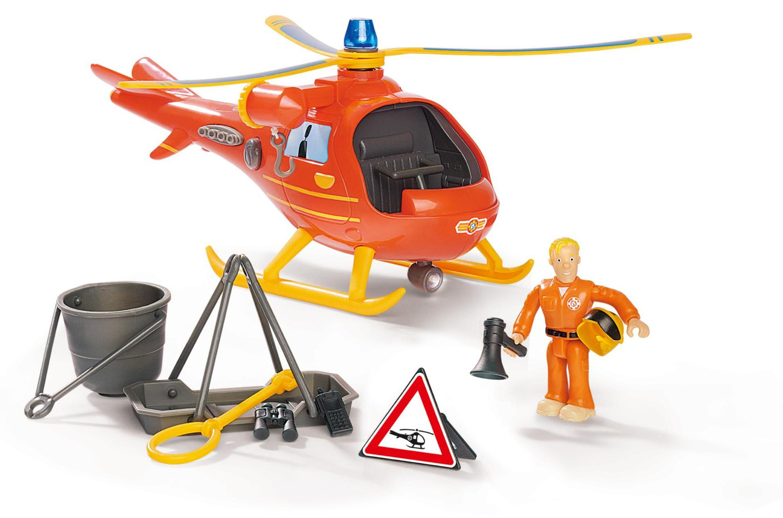 Simba Toys Sam Wallaby helikopter met figuur